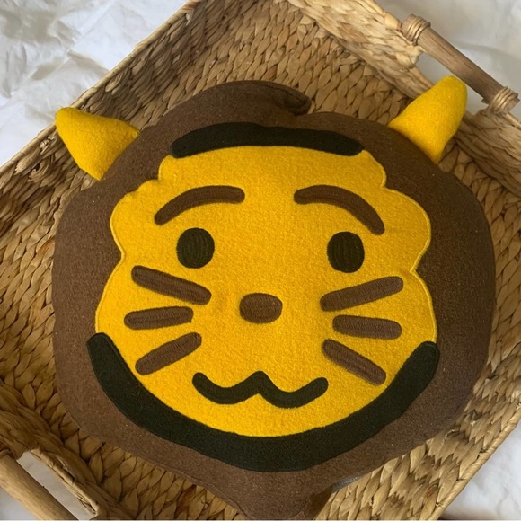 Tiger Pillow | 
The Land Of Nod | Lion Pillow | Children’s Art - Picture 8 of 8